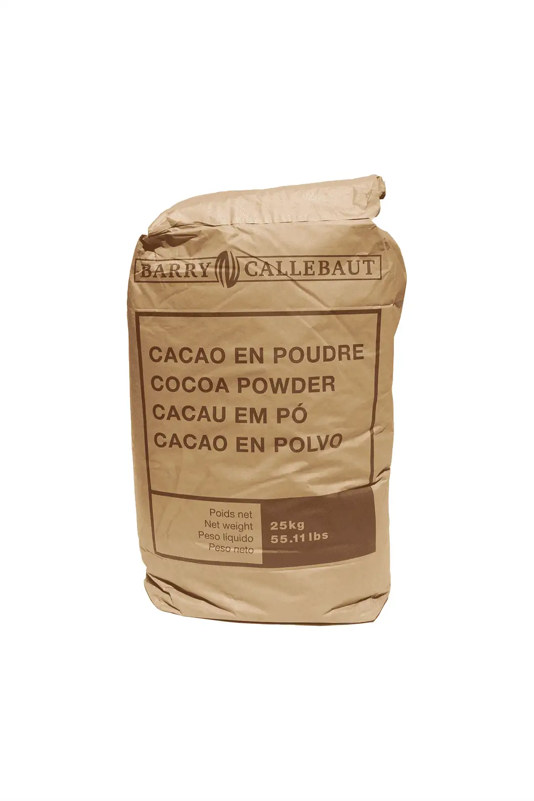 CACAO EN POLVO ALCALINO BARRY AC720 BOLSA 25 KG